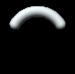 GAS でレンダリングした Capped Torus
